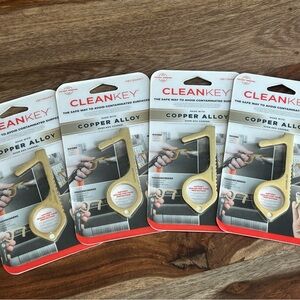 CleanKey Copper Alloy Touch Tool - Lot of 4